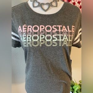 NWT Women’s Aeropostale SPORTS EDITION Tee Short Sleeve With Color - Sz M